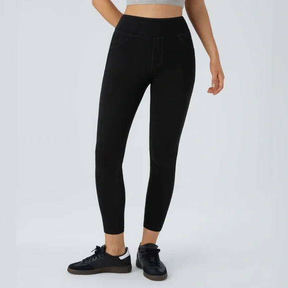 HALARA Black Jeggings for Women. Size 3X - Picture 2 of 13